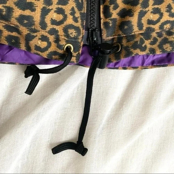 CONCEPTS Men’s GOOSE DOWN Puffer Hooded Jacket Leopard Print Size M - Picture 11 of 15